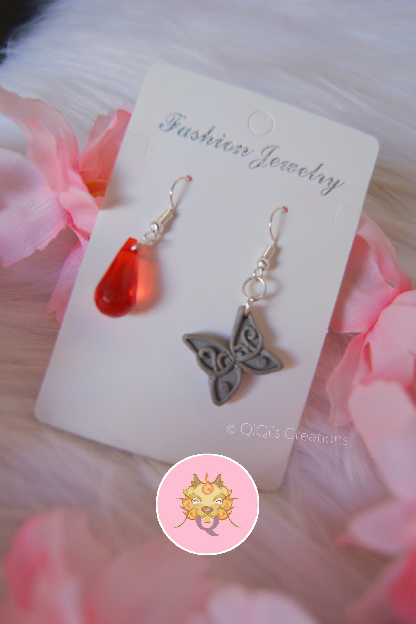 Fern inspired earrings