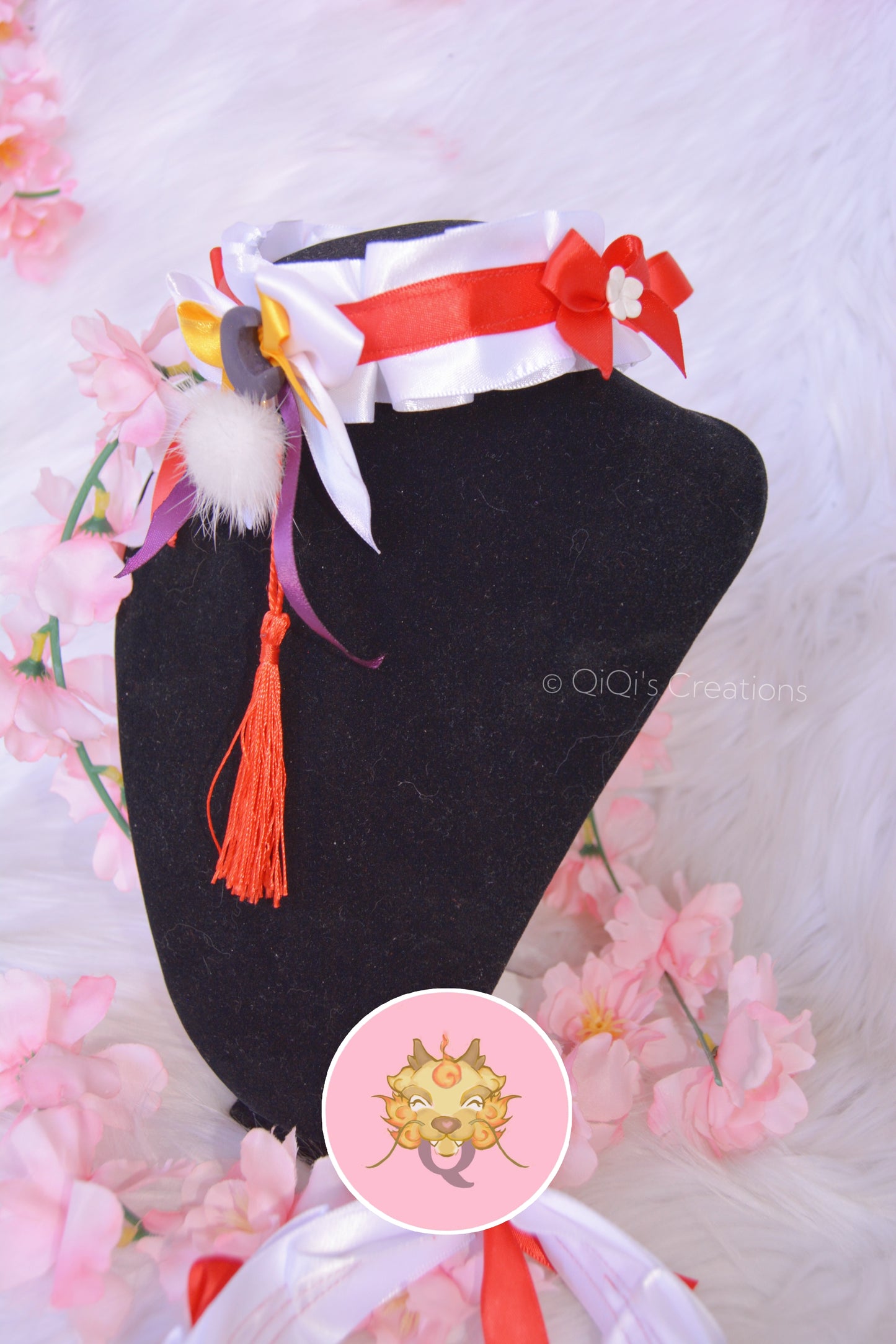 Yokai Lord pleated choker