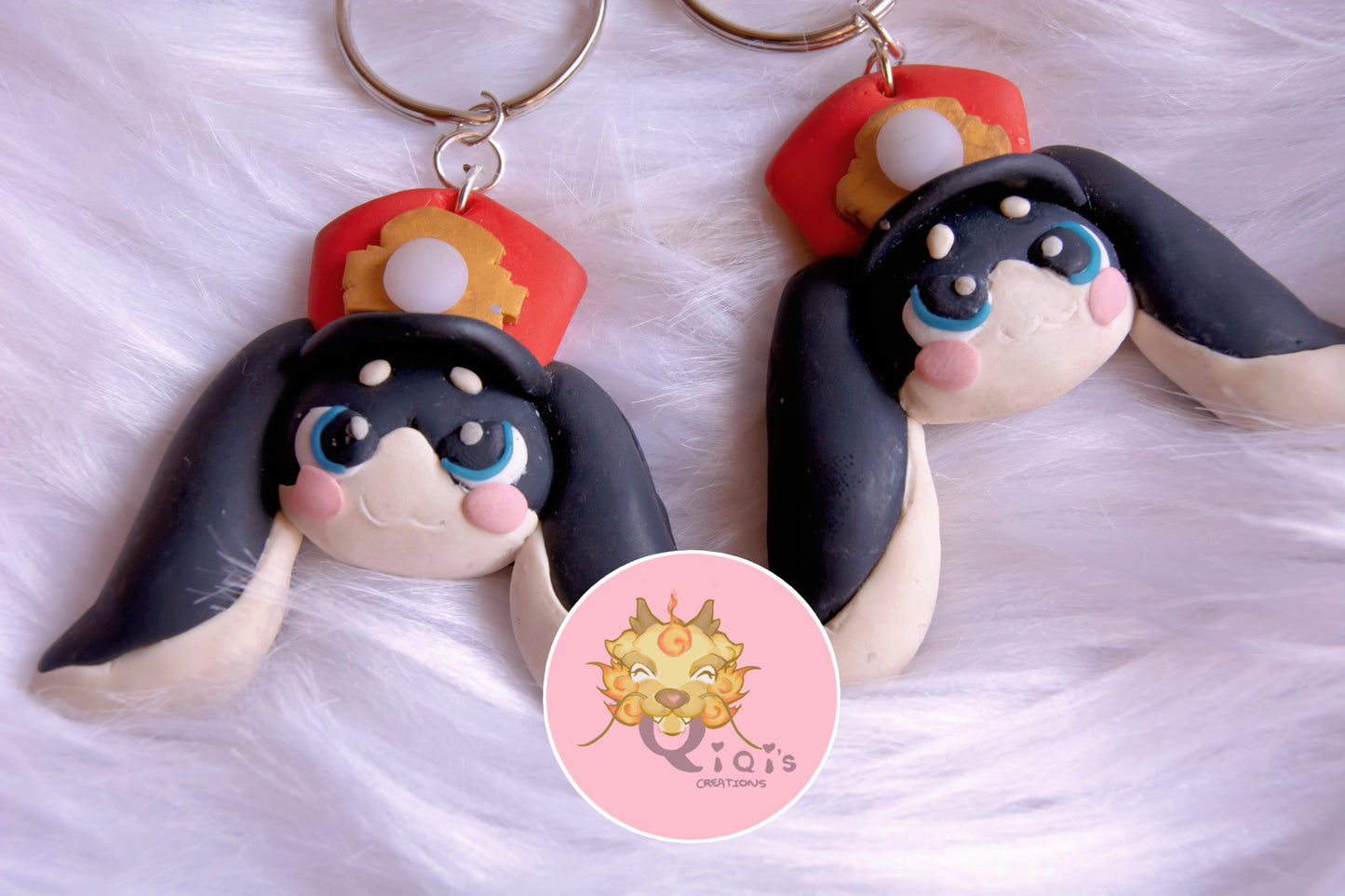 Pom Pom keychain
