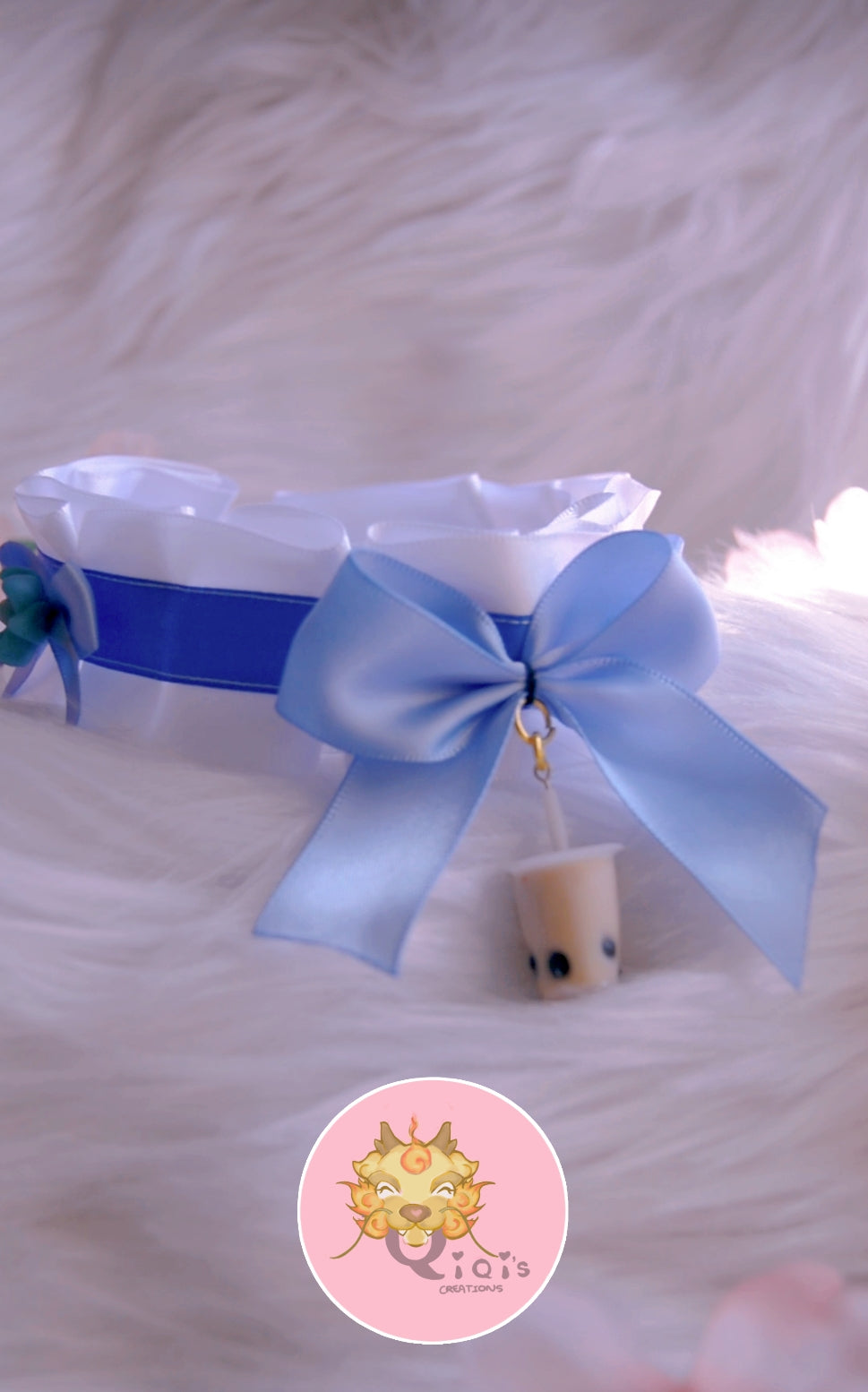 Ayato boba pleated choker