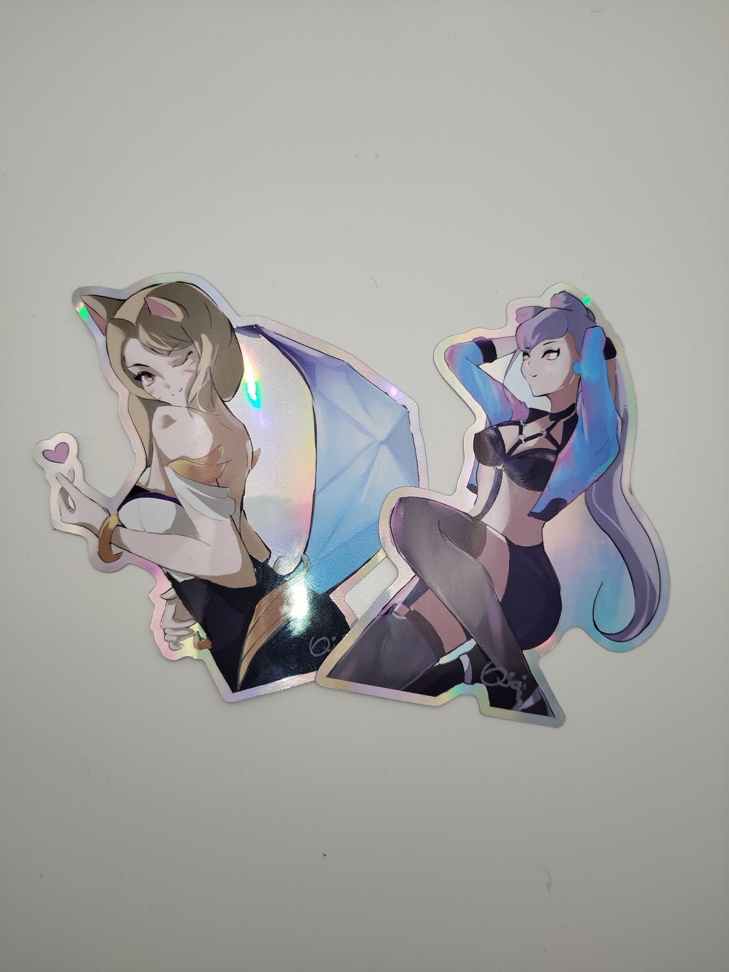 Holo KDA Stickers