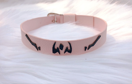 Sukuna pleather choker