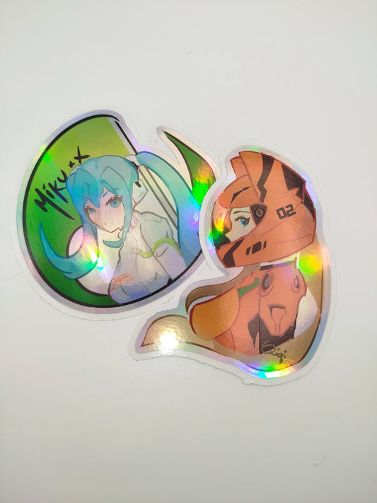 Holo Racing Stickers
